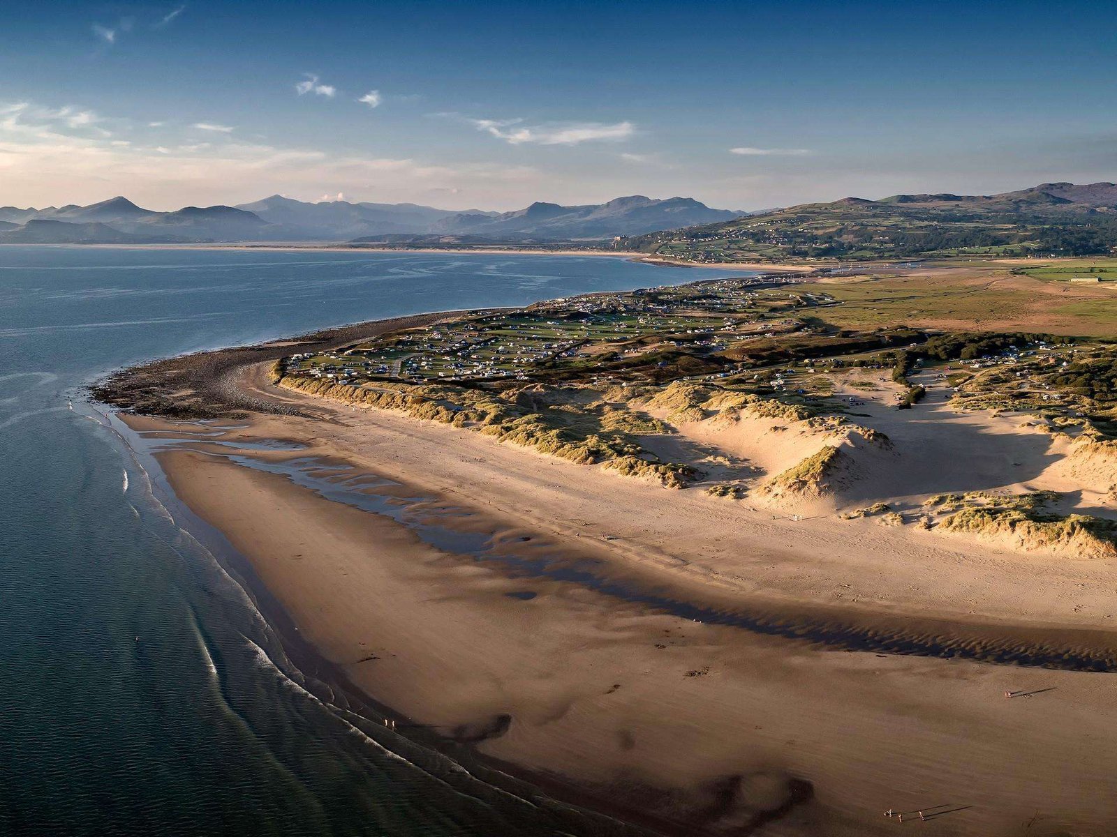 Shell Island in Wales