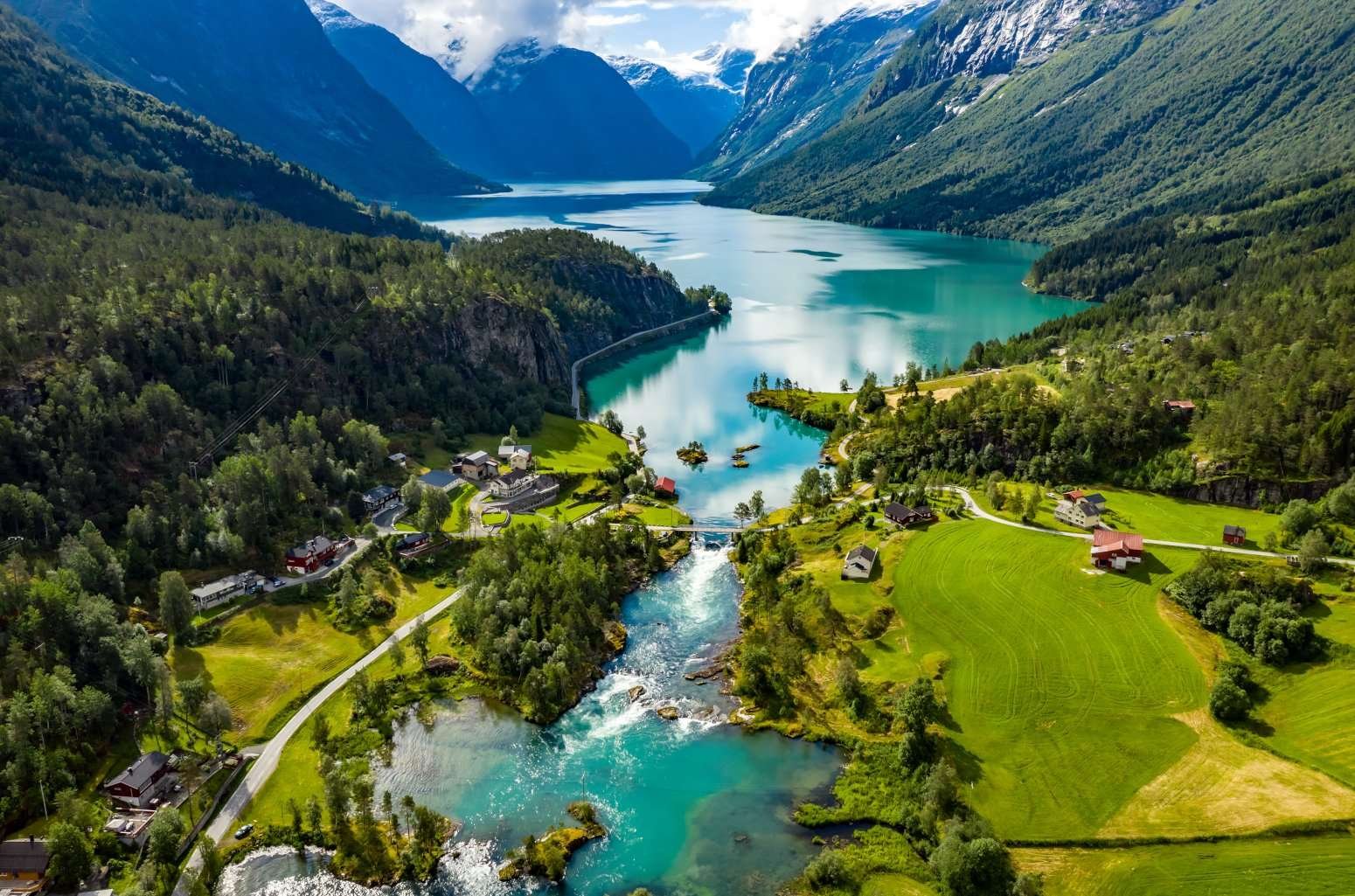 Stryn in Norway Stryn in Norway
