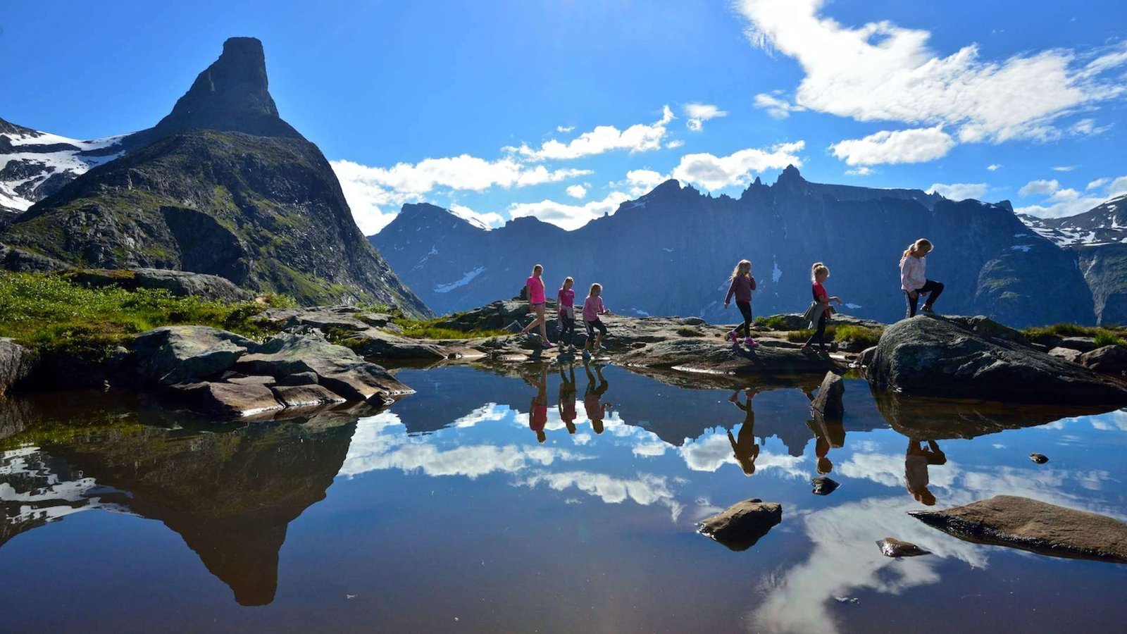 Trollveggen & Litlefjellet in Norway Trollveggen & Litlefjellet in Norway