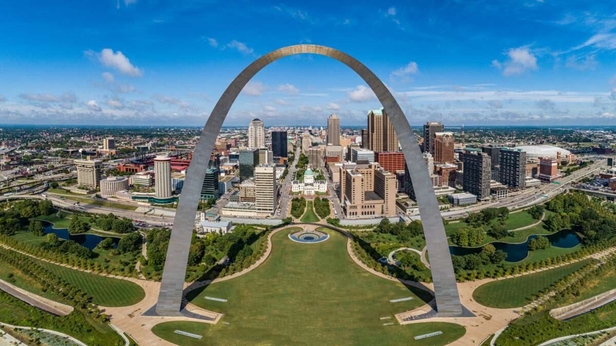 Gateway Arch in USA, Midwest