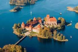 Trakai Castle in Lithuania Trakai Castle in Lithuania