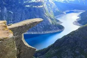 Trolltunga in Norway Trolltunga in Norway