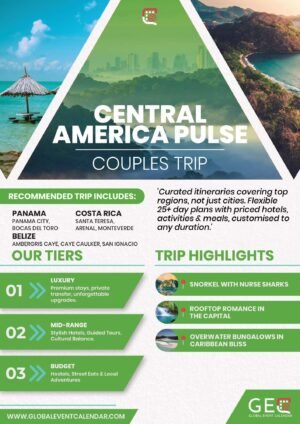 Central America Pulse Trip  ( Content ideas + Travel Pack )