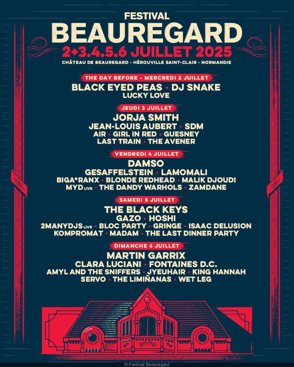 Festival Beauregard 2026 Festival Beauregard 2026