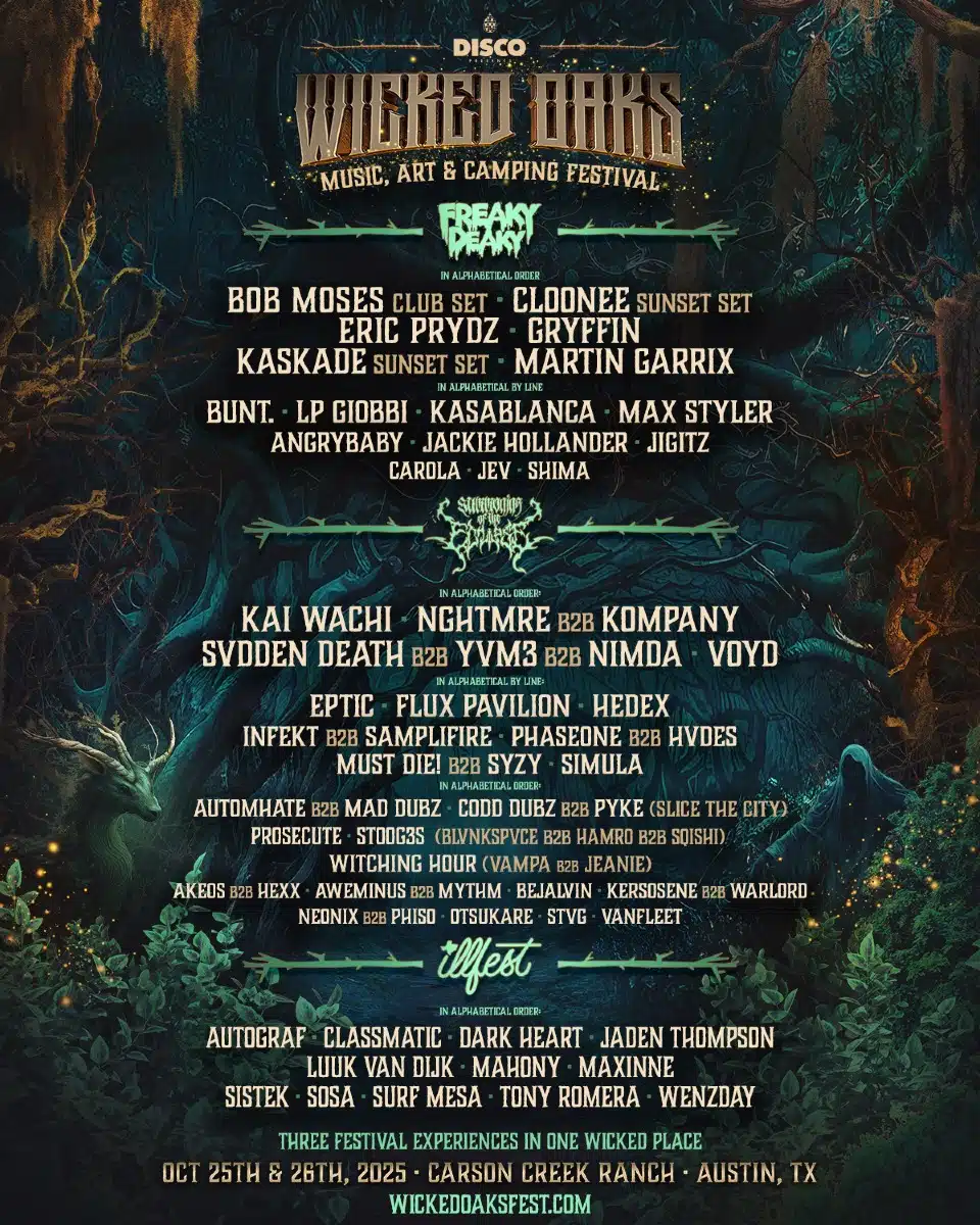 Wicked Oaks Festival 2025