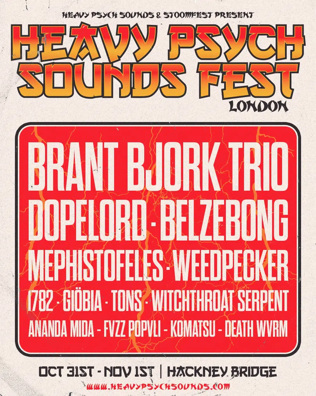 Heavy Psych Sounds Fest London 2025 Heavy Psych Sounds Fest London 2025