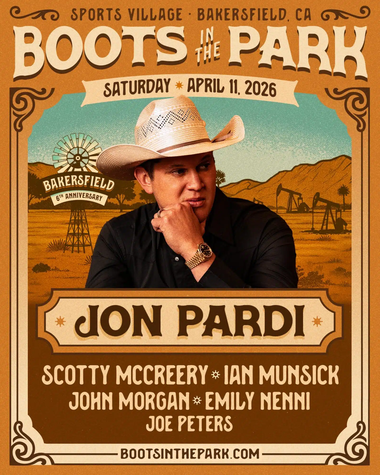 Boots in the Park Bakersfield 2026